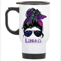 Libra Birthday Libra Woman Zodiac Constellation Stainless Steel Travel Mug