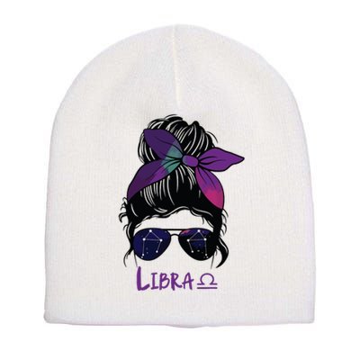 Libra Birthday Libra Woman Zodiac Constellation Short Acrylic Beanie