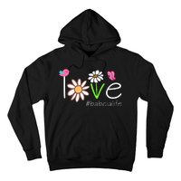 Love Babcia Life Cute Matching Family Hoodie