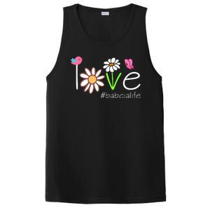 Love Babcia Life Cute Matching Family PosiCharge Competitor Tank