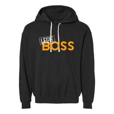 Legit Boss Garment-Dyed Fleece Hoodie