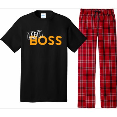 Legit Boss Pajama Set