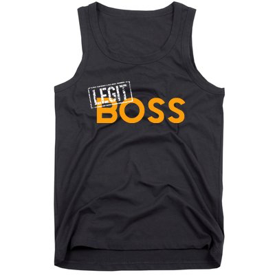 Legit Boss Tank Top