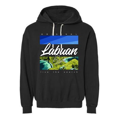 Labuan Bajo Live The Search Garment-Dyed Fleece Hoodie