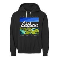 Labuan Bajo Live The Search Garment-Dyed Fleece Hoodie