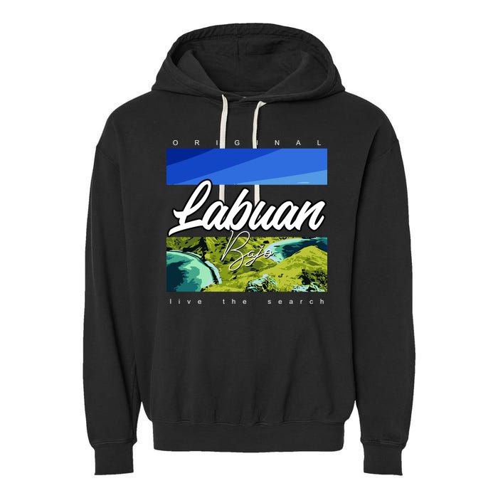 Labuan Bajo Live The Search Garment-Dyed Fleece Hoodie