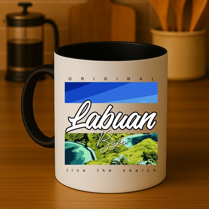Labuan Bajo Live The Search Mug