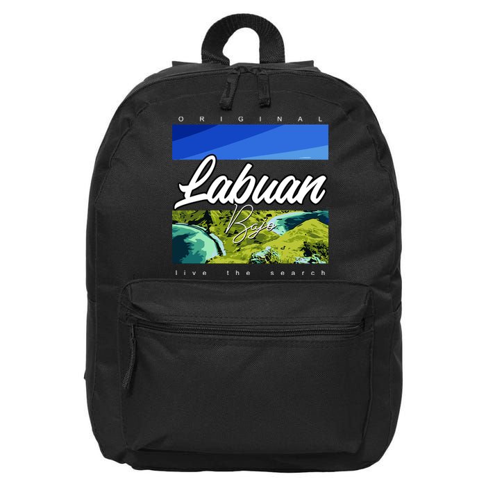 Labuan Bajo Live The Search 16 in Basic Backpack