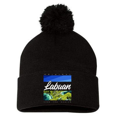 Labuan Bajo Live The Search Pom Pom 12in Knit Beanie
