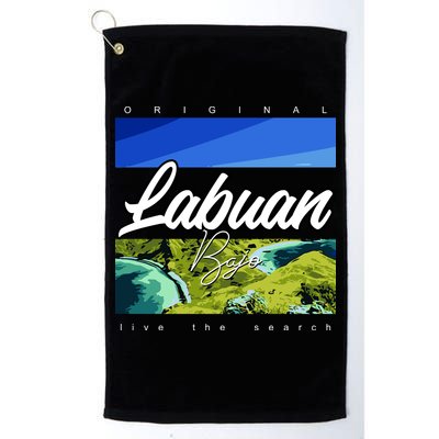 Labuan Bajo Live The Search Golf Towel