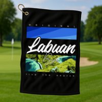 Labuan Bajo Live The Search Golf Towel