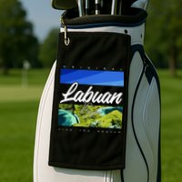 Labuan Bajo Live The Search Golf Towel