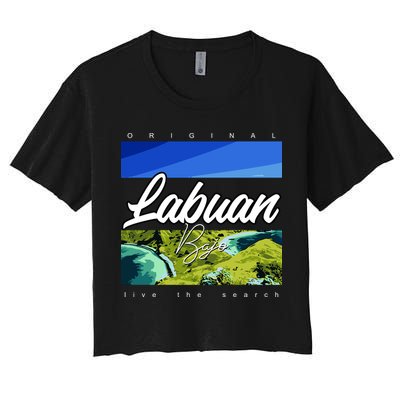 Labuan Bajo Live The Search Crop Top
