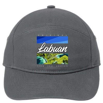 Labuan Bajo Live The Search 7-Panel Snapback Hat