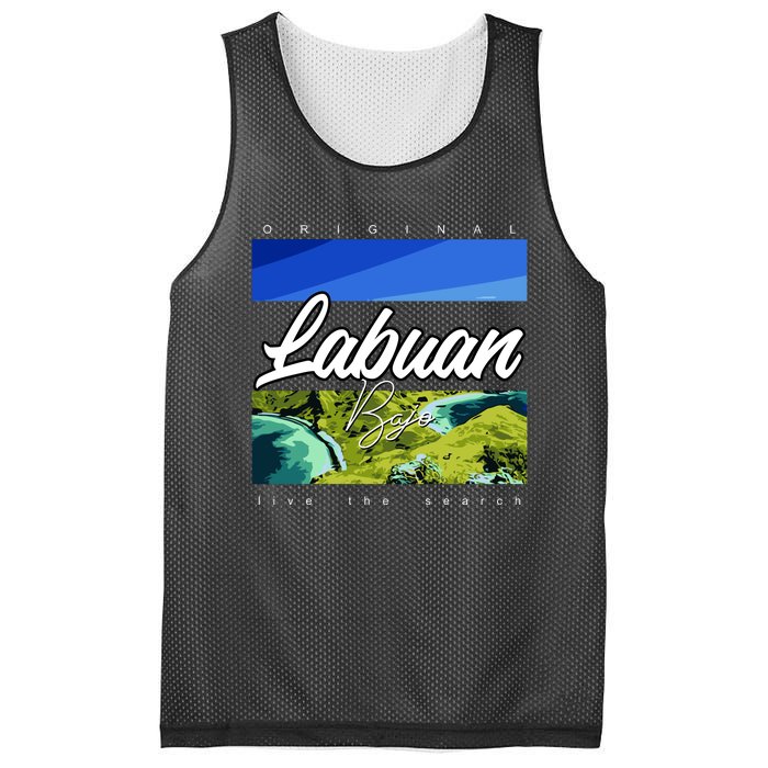 Labuan Bajo Live The Search Mesh Reversible Basketball Jersey Tank