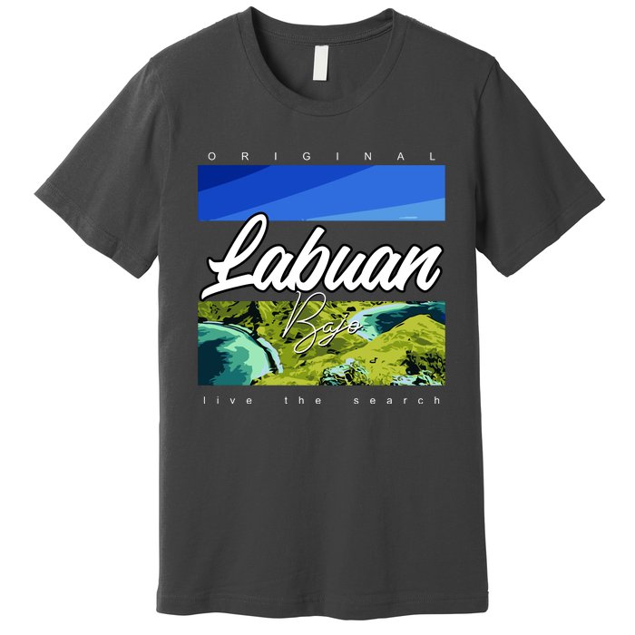 Labuan Bajo Live The Search Premium T-Shirt