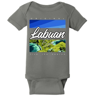 Labuan Bajo Live The Search Baby Bodysuit