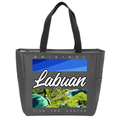 Labuan Bajo Live The Search Zip Tote Bag