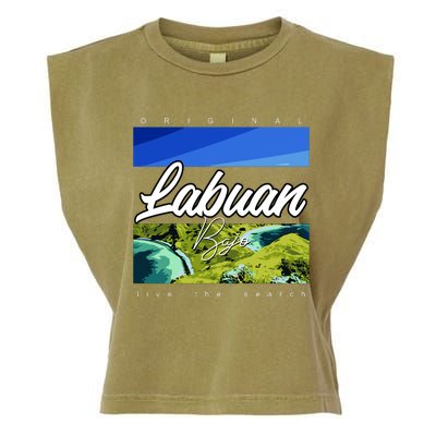 Labuan Bajo Live The Search Garment-Dyed Women's Muscle Tee