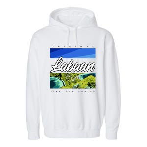 Labuan Bajo Live The Search Garment-Dyed Fleece Hoodie