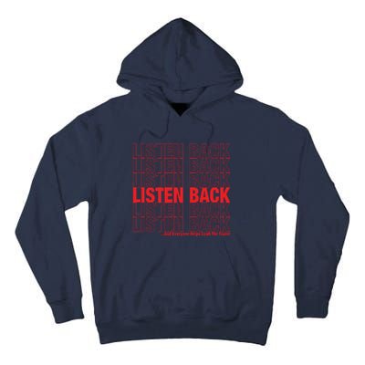 Listen Back Tall Hoodie