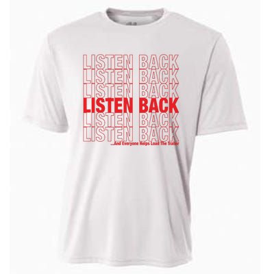 Listen Back Cooling Performance Crew T-Shirt