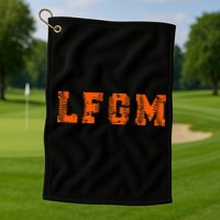 LFGM Baseball Golf Towel