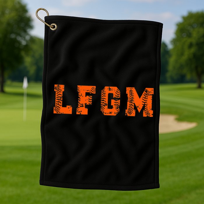 LFGM Baseball Golf Towel