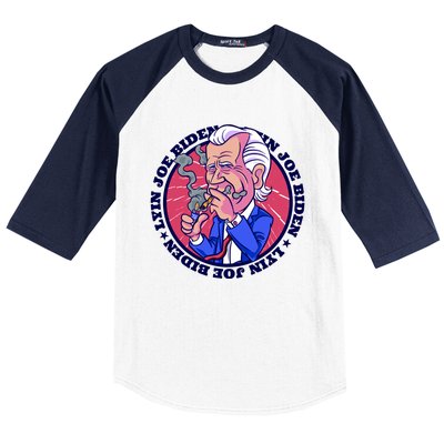 Lyin Biden Baseball Sleeve Shirt