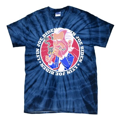 Lyin Biden Tie-Dye T-Shirt