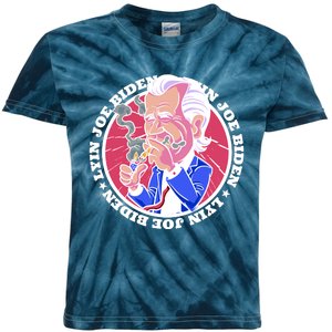 Lyin Biden Kids Tie-Dye T-Shirt