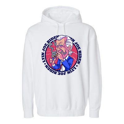 Lyin Biden Garment-Dyed Fleece Hoodie