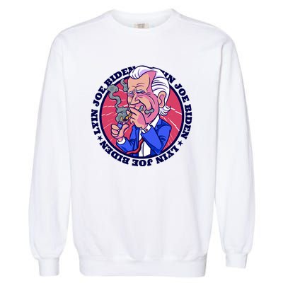 Lyin Biden Garment-Dyed Sweatshirt