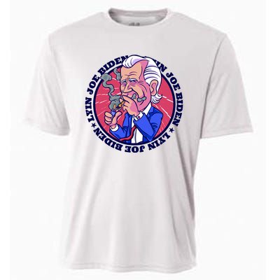 Lyin Biden Cooling Performance Crew T-Shirt