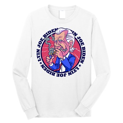 Lyin Biden Long Sleeve Shirt