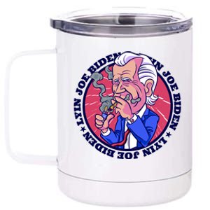 Lyin Biden 12 oz Stainless Steel Tumbler Cup