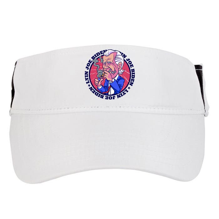 Lyin Biden Adult Drive Performance Visor