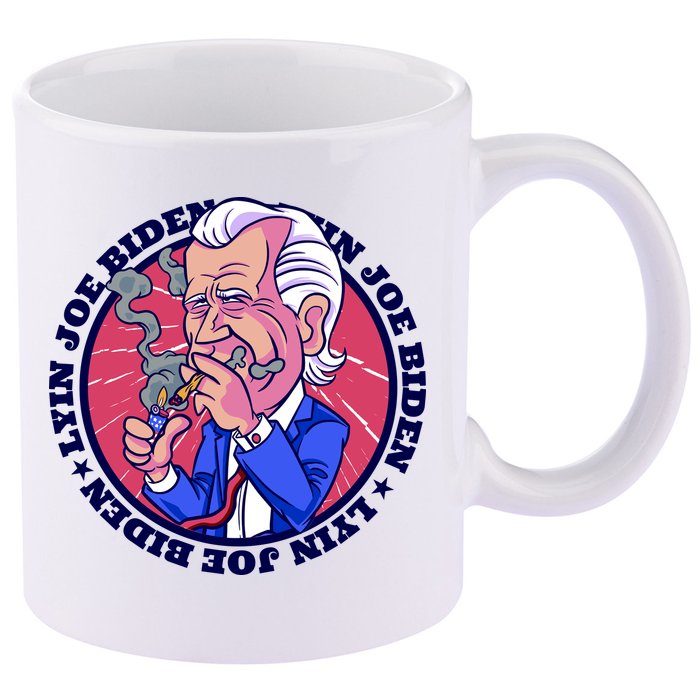 Lyin Biden 11oz C Handle Ceramic Mug