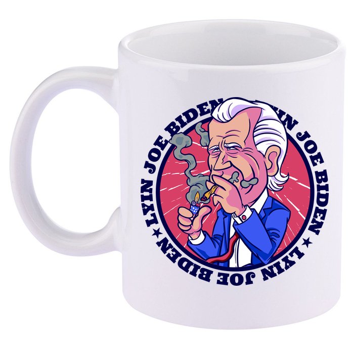 Lyin Biden 11oz C Handle Ceramic Mug
