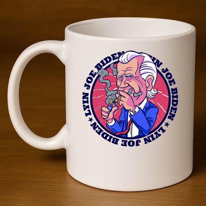 Lyin Biden 11oz C Handle Ceramic Mug