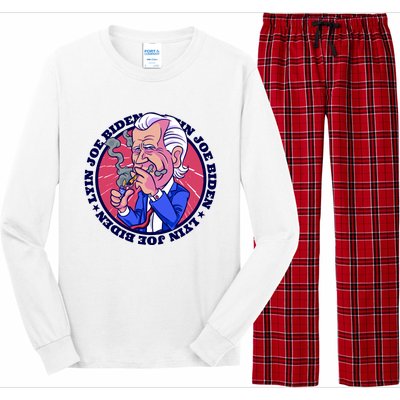 Lyin Biden Long Sleeve Pajama Set