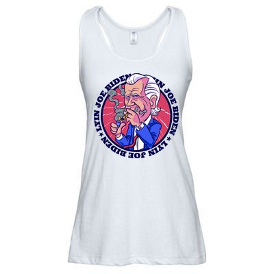 Lyin Biden Ladies Essential Flowy Tank