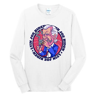 Lyin Biden Tall Long Sleeve T-Shirt