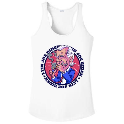 Lyin Biden Ladies PosiCharge Competitor Racerback Tank