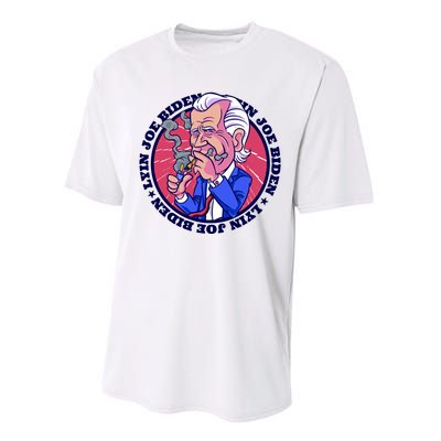 Lyin Biden Performance Sprint T-Shirt