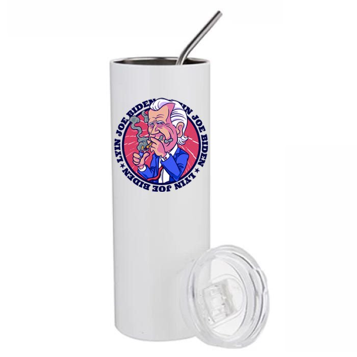 Lyin Biden Stainless Steel Tumbler