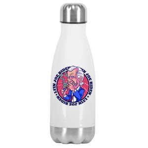 Lyin Biden Stainless Steel Insulated Water Bottle