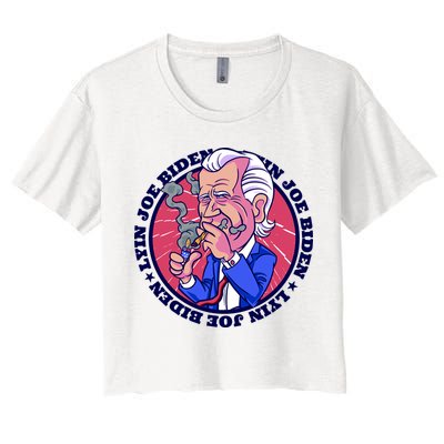 Lyin Biden Crop Top