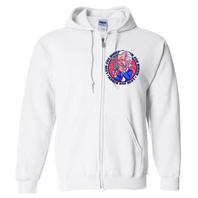 Lyin Biden Full Zip Hoodie