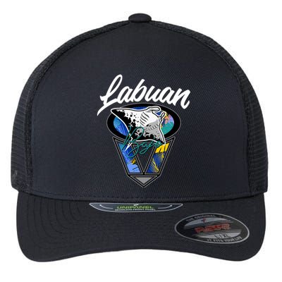 Labuan Bajo Live The Search Flexfit Unipanel Trucker Cap